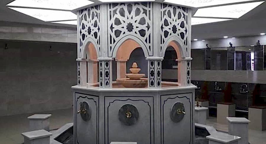 Samsun Gürbüz Camii Şadırvan, Merdiven ve Lavobolarının Yenilenmesi